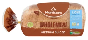 Morrisons Wholemeal Medium Sliced Bread