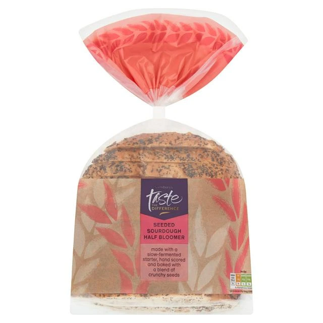 Sainsbury's Seeded Sourdough Loaf Bread, Taste the Difference