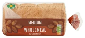 Sainsbury's Medium Sliced Wholemeal Bread