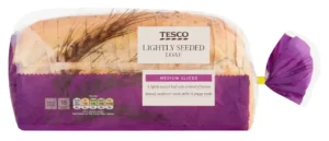Tesco Lightly Seeded White Bread Loaf