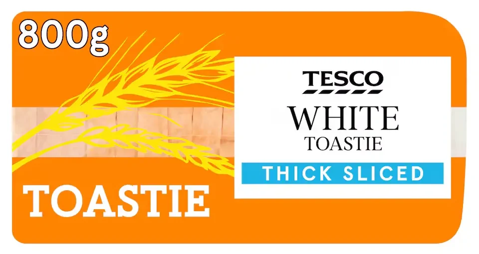 Tesco White Toastie Bread