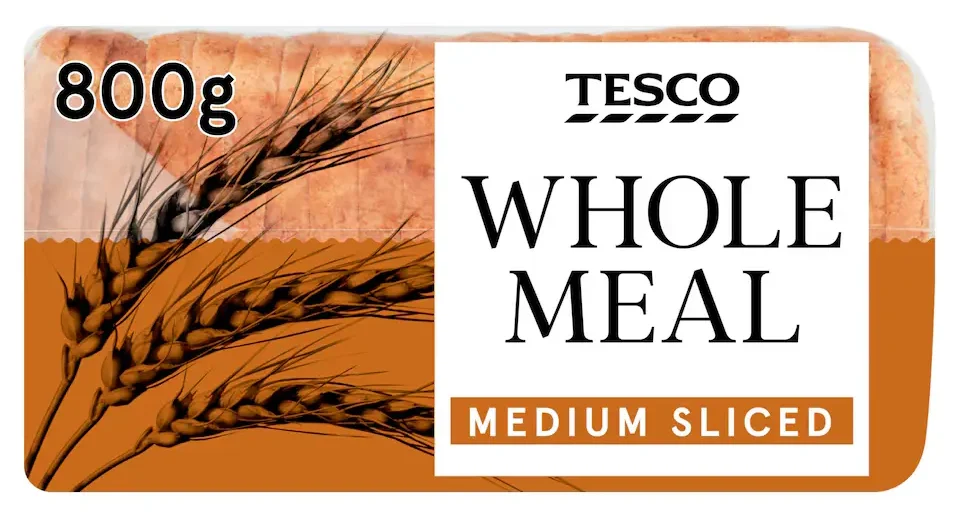 Tesco Wholemeal Medium Sliced Bread