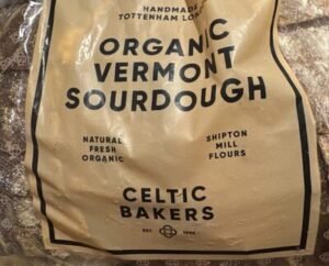 Celtic Bakers Organic Vermont Sourdough