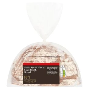 No.1 Rye and Wheat Dark Sourdough Bread