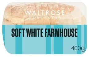 waitrose soft white farmhouse bread