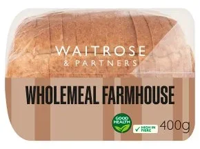 waitrose wholemeal farmhouse loaf